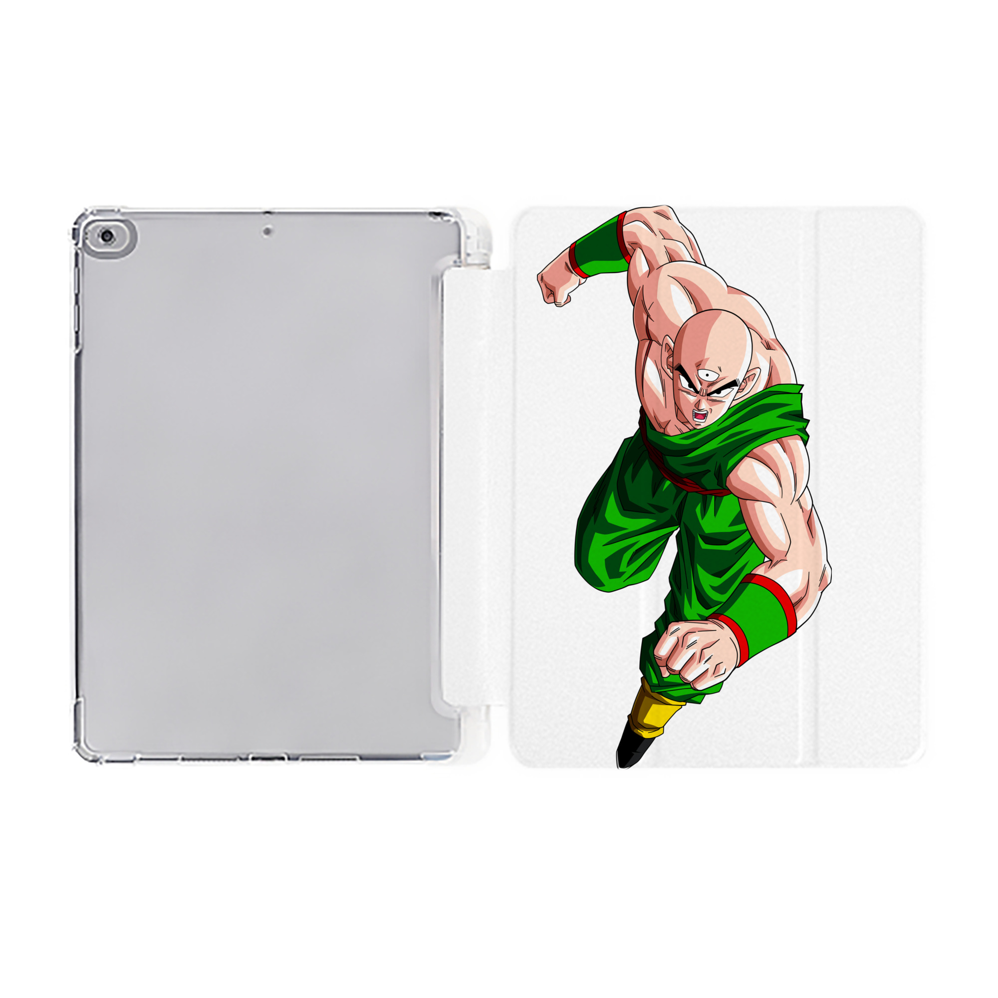 （画像用） ドラゴンボール DRAGON BALL IPad ケース ペン収納付き 三つ折りスタンド PUレザー×シリコン 対応機種9.5/10.5/10.9インチ